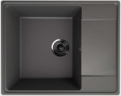 Мойка ULGRAN Quartz Prima 605-09, 605х485мм, асфальт Prima 605-09 46813 - фото 62707