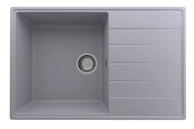 Мойка ULGRAN Quartz Prima 780-05, 780х500мм, бетон Prima 780-05 46824 - фото 62814