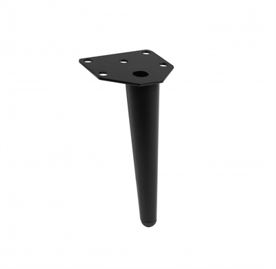 Ножка мебельная ANCHOR h-150 мм, черный матовый NM-ANCHOR-150-20M 47604 - фото 65069