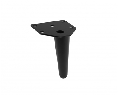 Ножка мебельная ANCHOR h-100 мм, черный матовый NM-ANCHOR-100-20M 47601 - фото 65110