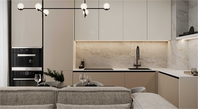 Фасадное полотно PerfectSense Smart 2800х1220х18мм Белый кремовый R001 GS/ST7 (глянец) Эггер PS Smart  R001 GS/ST7 47808 - фото 65820