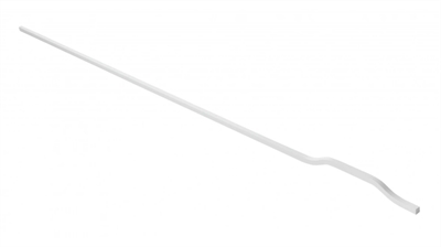 Ручка - профиль GRAVEL L-1200 мм, белый матовый. GTV UA-GRAVEL-1200-10M 46262 - фото 66559