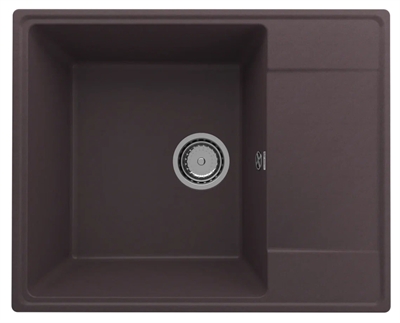 Мойка ULGRAN Quartz Prima 605-06, 605х485мм, трюфель Prima 605-06 48015