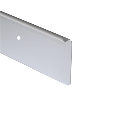 Планка торцевая 38мм, R3, L=625мм, для столешниц EGGER, универсальная, алюминий, Россия 1520У алюминий 48023