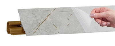 Плинтус LB-23, L=3м, каспий серый (66). Россия LB-23  66 46670