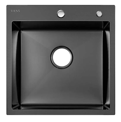 Мойка 500*500*220мм, Black 00-013964 48366