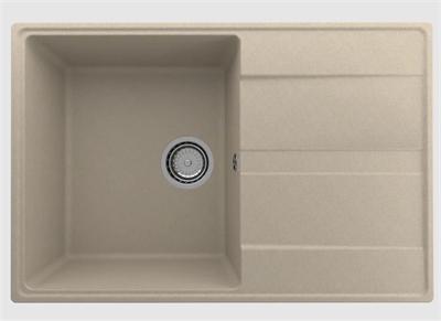 Мойка ULGRAN Quartz Prima 750-03, 750х500мм, десерт Prima 750-03 48486