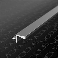 Врезная ручка-профиль для верхних баз h=19,4мм L=4м, черный браш КВ93-А25-4000 38963