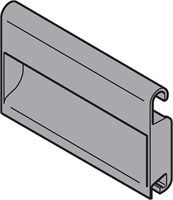 Ручка для передней панели с релингом BLUM ZIF.7008 (ZIF708-01) 16814