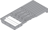 Держатель ножей AMBIA-LINE, орион серый. Blum ZC7M0200   MESS-HA V1OG-M