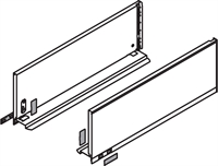 Царга C Legrabox 500мм, терра-черный, R+L, с заглушками. Blum 770C5002S  Z R+L  TS-M