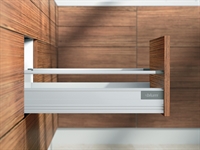 НАБОР Ящик BLUM+TIP-ON BLUMOTION 450мм M с  одинар. релингом (В), белый 32716