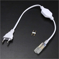 Сетевой шнур LS для СД ленты SMD 5050, 220V с иглой (игла широкая) 8мм 40940