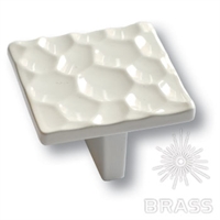 Ручка-скоба, , 32мм, металл, белая, глянцевая эмаль 468032PC01 26591