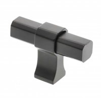 Ручка - кнопка IMPERIAL, черный матовый. GTV GZ-IMPERIAL-1-20 46205