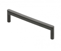 Ручка - скоба NYXA 128 мм, черный матовый. GTV UZ-NYXA-128-20M 46220