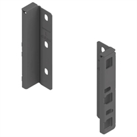 Держатели задней стенки для MERIVOBOX - Высота K (НП 146 / 144 мм) - (L+R) - Орион-серый ZB4K000S HO-R W MP OG-M 47837