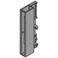 Держатель вставки задний Blum, высота D, серый, правый ANTARO. Blum Z36D00802 AU-H R 50 WGR 47729
