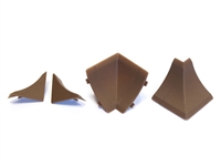 Комплект заглушек для плинтуса LB 23 коричневый. Россия LB 23 389 45922