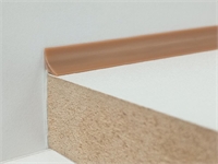 Плинтус - уплотнитель для столешниц, силиконовый, L= 5000мм, коричневый. Россия B134941 45787