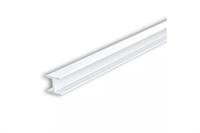 Профиль для мебельных щитов 6мм, L=3000мм, щелевой, Н-образный. БЕЛЫЙ. Россия БСТ-66 94409 47962
