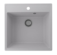 Мойка ULGRAN Quartz Forte 505-04, 505х505мм, платина Forte 505-04 48393