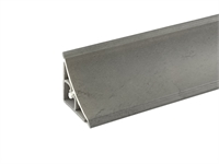 Плинтус B2 23х23мм, L=3м, Бетон Темный F187 ЭГГЕР F187 В2 3000 48272