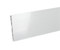 Цоколь Стандарт ЭКО, ПВХ, Белый, 4000 х 100 х 14мм. Россия B150262 48243