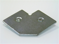 Уголок для широкого профиля 20х45мм, F1-33, СТАЛЬ + 2винта F1-33 сталь 47946