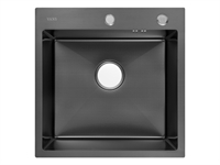 Мойка 500*500*220мм, Black DECOR 00-013965 48367