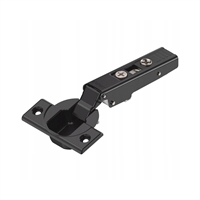 Петля  CLIP top 110  накладная, без пружины, чашка петли: на шурупы, черный оникс 70T3550.TL MB V50 ONS 45532