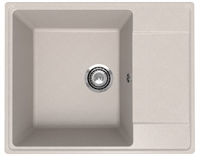 Мойка ULGRAN Quartz Prima 605-10, 605х485мм, песок Prima 605-10 48501