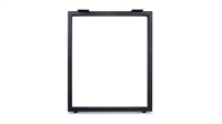 Р!!!Опора О-образная, ПОРТАЛ, 595х820мм, 40*20мм Чёрный. Россия П-595х820-40х20 Ч 46639