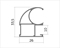 Р!!!Профиль-ручка открытая С L=5400мм Коньяк. Россия АВД-0544-коньяк 31834 - фото 24453