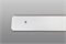 Планка БЕЛАЯ торцевая (левая) для столешницы H=38мм R9, L=0,6м Б-94728 38825 - фото 24748