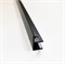 Профиль F-образный, угловой для кухонных фартуков ЧЕРНЫЙ, 6мм, L-0,6м ЧСТ-46 94402 39073 - фото 27901