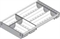 Набор лотков 500x280. Blum ZSI.500BI3 21061