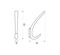 Крючок мебельный 1642 2-рожковый, хром Trodos 302127 45871 - фото 51334