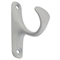 Крючок мебельный  ZY-214 1-рожковый, белый Trodos 302050 45866 - фото 57506