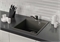 Мойка ULGRAN Quartz Forte 425-07, 425х485мм, уголь Forte 425-07 46798 - фото 62595