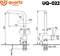Cмеситель ULGRAN Quartz, космос UQ-022-08 46484 - фото 64595 Cмеситель ULGRAN Quartz, космос UQ-022-08 46484 - фото 64595