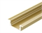 Профиль врезной для светодиодной ленты 2000х21х7мм, с экраном, ЗОЛОТО HS-PF2107g 46968 - фото 64870