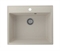 Мойка ULGRAN Quartz Forte 580-02, 580х500мм, лен Forte 580-02 47341 - фото 65434