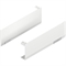 Заглушка для Aventos HF, HS, HL-TOP, (левая+правая) - Белый шелк с малой стальной заглушкой 22.8000 ABD R+L V1 SWIG 47154