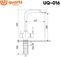 Cмеситель ULGRAN Quartz, песок UQ-016-10 48484