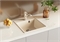 Мойка ULGRAN Quartz Forte 460-04, 460х500, платина Forte 460-04 48649